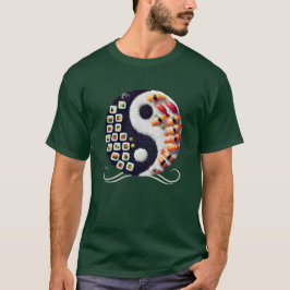 lustig sushi-design för fläkt t shirt