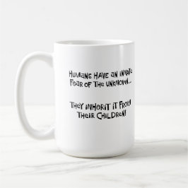Lustig Tecknad Kaffemugg