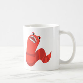 Lustig Tecknad Mongolisk Död Mask Kaffemugg