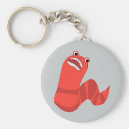 Lustig Tecknad Mongolisk Död Mask Nyckelring