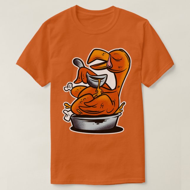 lustig thanksgiving 3 t shirt (Design framsida)
