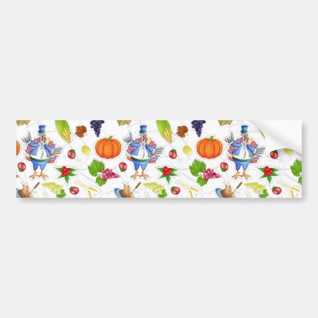 lustig thanksgiving bildekal (Framsidan)