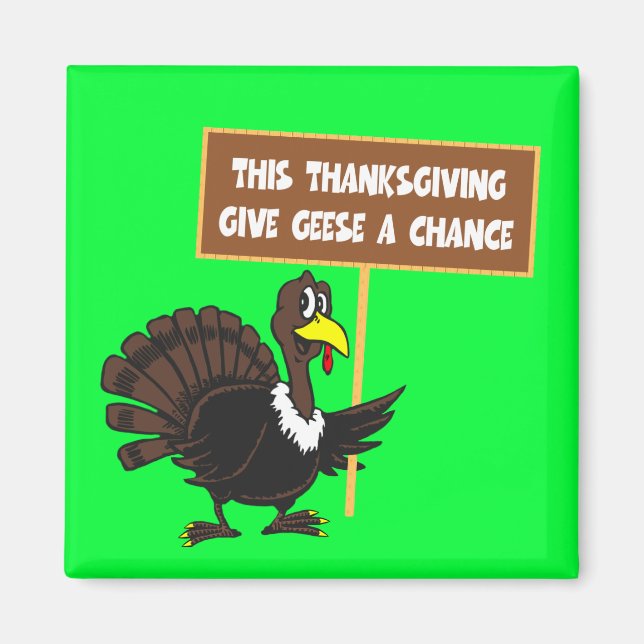 Lustig thanksgiving magnet (Framsidan)