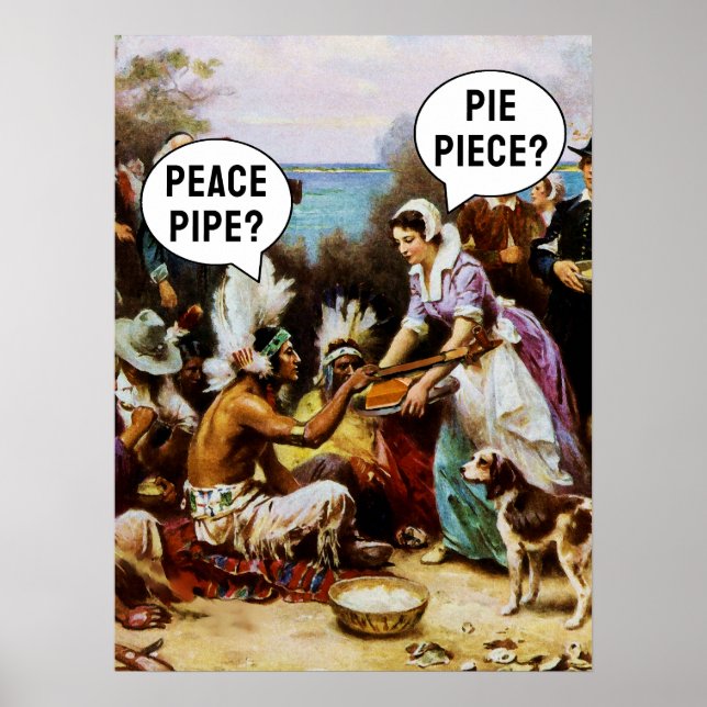 Lustig Thanksgiving Poster (Framsidan)