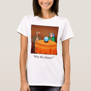 Lustig Thanksgiving Turkiet Fortune Tecknad T-Shir T Shirt