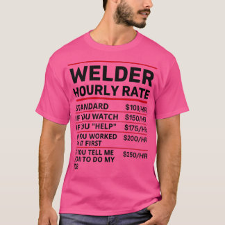 lustig timtaxa för svetsare T T Shirt