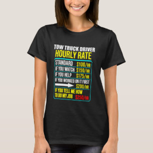 lustig timtaxering av chauffören manar humor-bogse t shirt