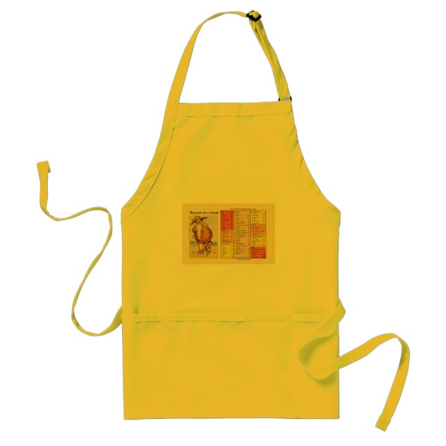 Lustig Tjock Dam på Beach Förkläde (Framsidan)