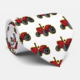 Lustig traktor Humous Old Red Jalopy Slips