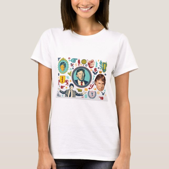 lustig trast t shirt (Framsida)