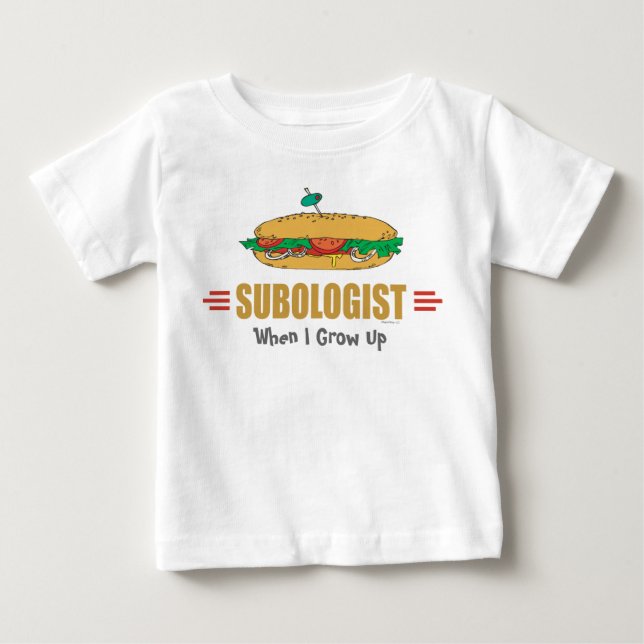 Lustig undervattenssandwich tee shirt (Framsida)