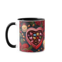 Lustig valentines day-gåva mugg