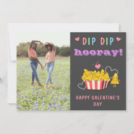 lustig valentins bästa vän fotodip nacho julkort