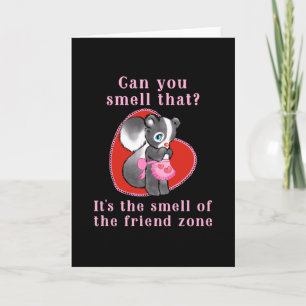 Lustig vänzon Valentine Kort