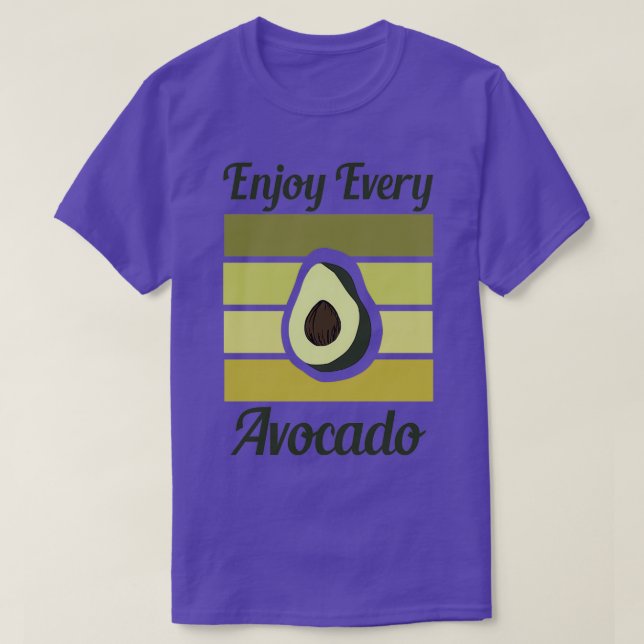 Lustig vegan-valentinpresenten Avocado är min vale T Shirt (Design framsida)