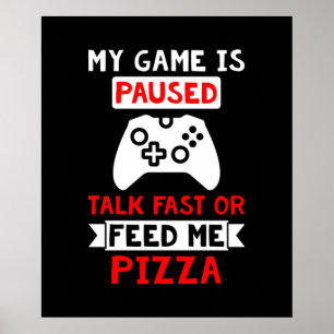 lustig videospelarkonst i ord poster