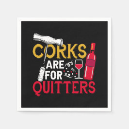 lustig vin party ord art pappersservett