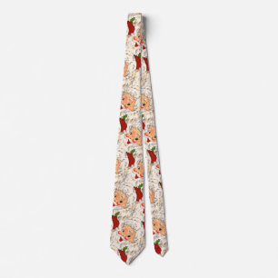 Lustig Vintage jultomten Slips