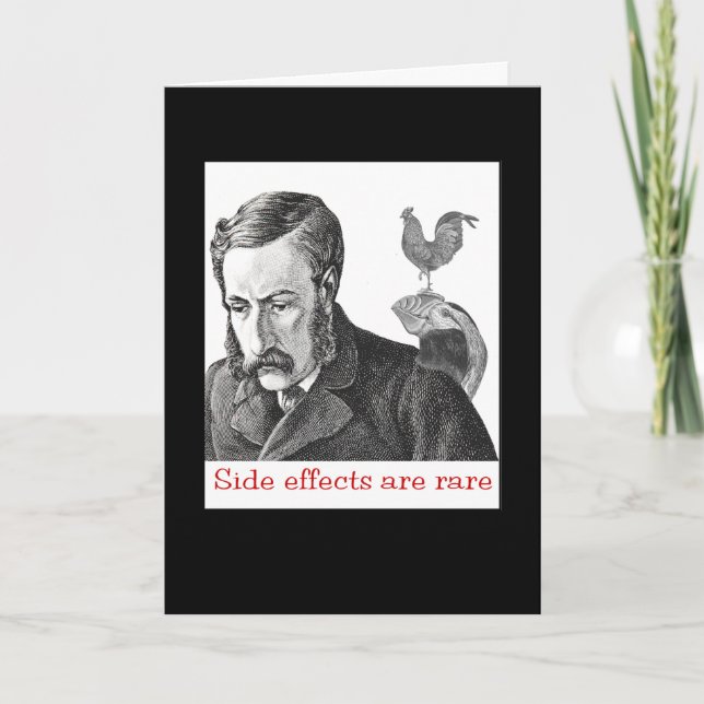 Lustig vintage kort (Framsida)