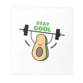 lustiga barn stannar coola i skolan anteckningsblock