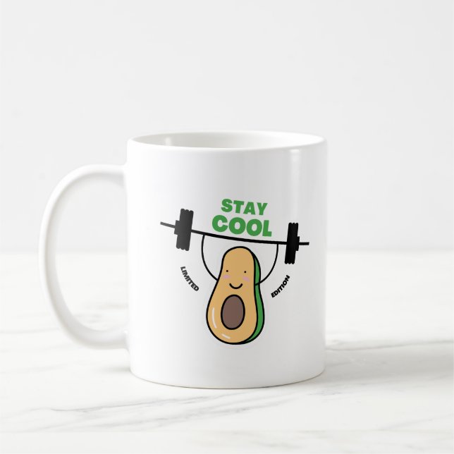 lustiga barn stannar coola i skolan kaffemugg (Vänster)