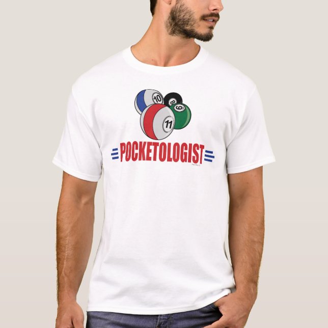 Lustiga Billiards Tee (Framsida)