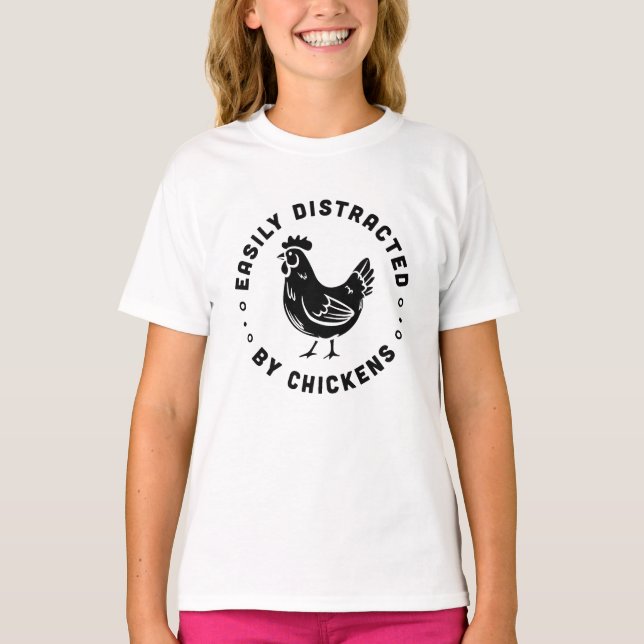 Lustiga citat från Chicken älskare T Shirt (Framsida)