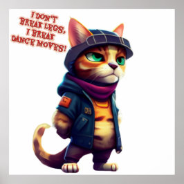 Lustiga citat från ett kattgäng chef poster