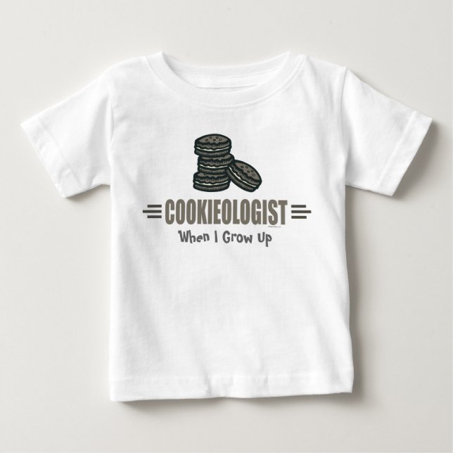 Lustiga Cookies Tee Shirt (Framsida)
