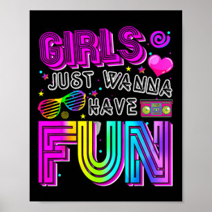 Lustiga flickor vill bara ha Roligt Fantastisk 70- Poster