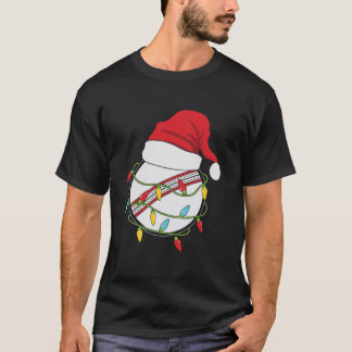 Lustiga julklappar Cricket Boll jultomten T Shirt