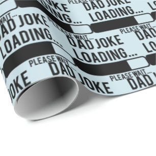 lustiga Pappa-skämt som laddar ord Presentpapper