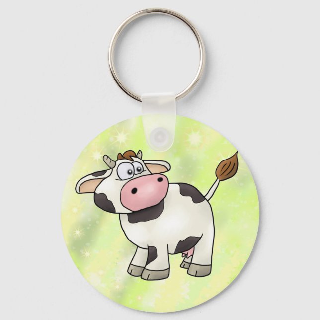 lustige Kuh Nyckelring (Framsida)