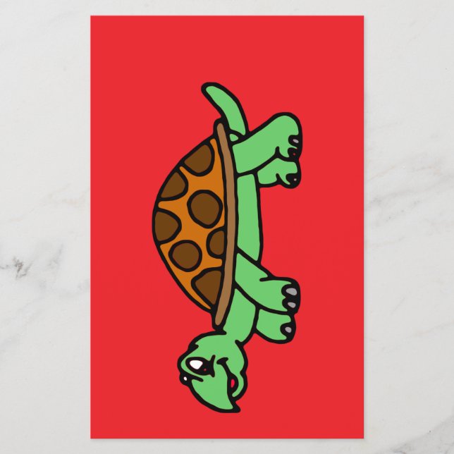 Lustige Schildkröte Flygblad (Framsidan)
