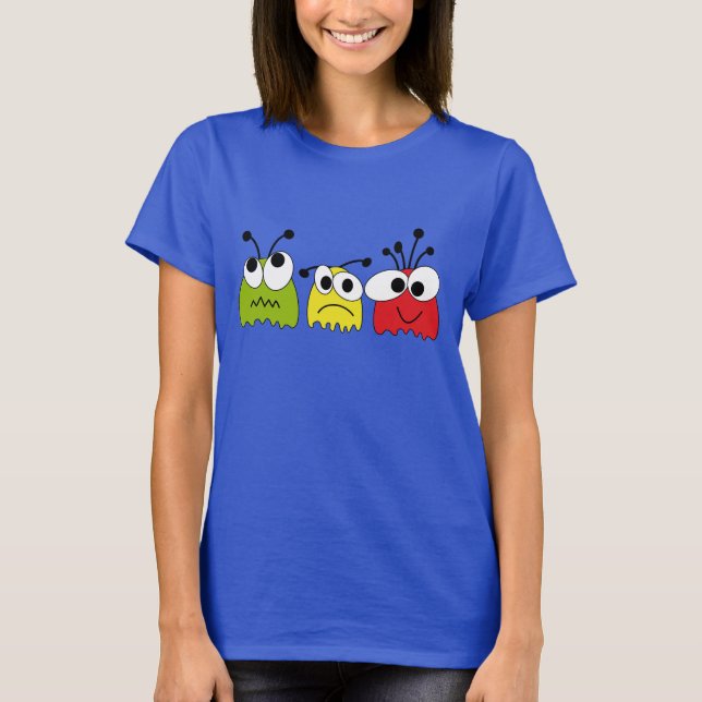 Lustige Tierchen T Shirt (Framsida)