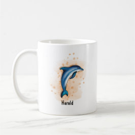 Lustiger Delfin Kaffemugg
