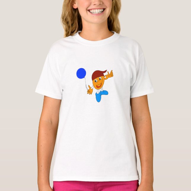 lustiger Komiker T Shirt (Framsida)