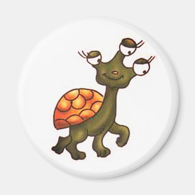 Lustiges Monster für Halloween Magnet (Framsidan)