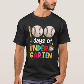 Lustigt 100 dagar med basket L. i skolan T Shirt