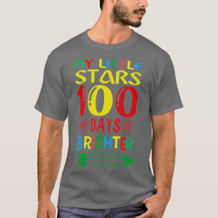 Lustigt 100 dagar skolcitat Mina små stjärnor är T Shirt
