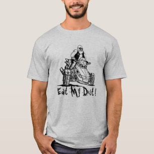 Lustigt 3-hjulsgamla biker, ät min dammskjorta t shirt