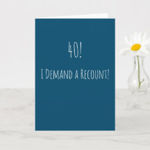 Lustigt 40:e födelsedag