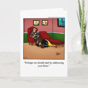 Lustigt 40:e Grattis på födelsedagen-hälsningskort Kort