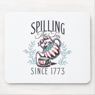 Lustigt 4:e juli då Tea spillades sedan 1773 Fyra Musmatta