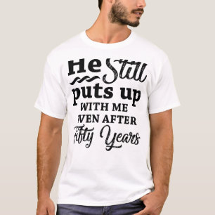 Lustigt 50:e Bröllop-årsdagen T Shirt