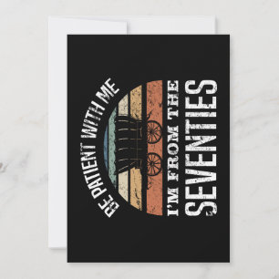 Lustigt 50:e födelsedagen jag är från 1970-talet