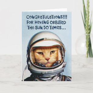 Lustigt 50:e födelsedagen kort