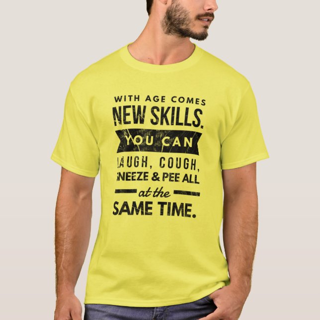 Lustigt 50:e födelsedagsgag ger Idea 50 år gammalt T Shirt (Framsida)