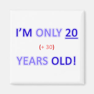 Lustigt 50:e födelsedagsgag Gift Magnet