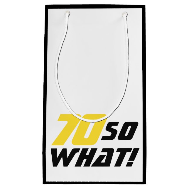 Lustigt 70, så vad citat 70:e födelsedagen (Framsidan)